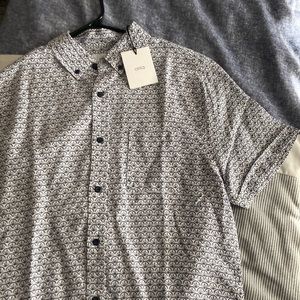 Short Sleeve casual Button Down Shirt